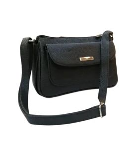 کیف دوشی زنانه چرم 3 خونه