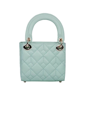 کیف چرم زنانه مدل وستا (سبز روشن)