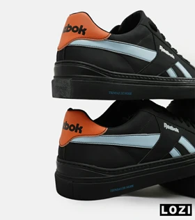 کفش کتانی کلاسیک مشکی آبی Reebok Classic Leather Review