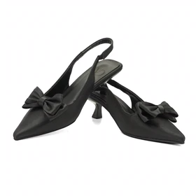 کفش مجلسی زنانه پاشنه‌دار 3 سانت مدل sandal valentino _ 4003p