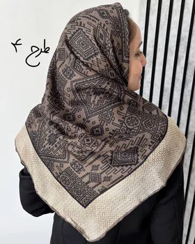 روسری نخی دست دوز 4072