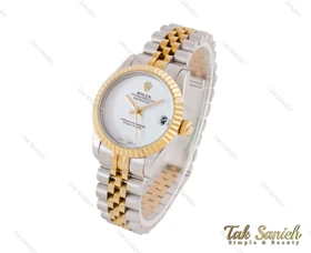 ساعت زنانه رولکس مدل دیت جاست Rolex-3863-L