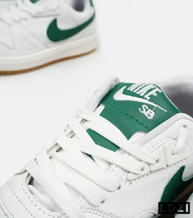 کفش کتانی مردانه سفید سبز نایک NIKE SB