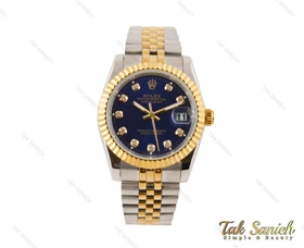 ساعت رولکس مردانه مدل دیت جاست سایز متوسط Rolex-3529-G