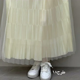 دامن دورو طرح دار (طرح۱۸)