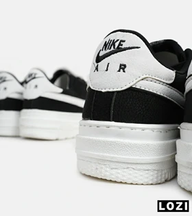 کفش مردانه و زنانه مشکی سفید NIKE AIR FORCE