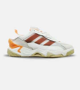 کفش کتانی مردانه سفید نارنجی ADIDAS niteball 2.0