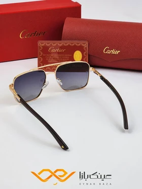 عینک دودی مردانه کارتیر Cartier Sunglasses 1090F