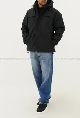 کاپشن مردانه پشم شیشه آستر دارکد20000052