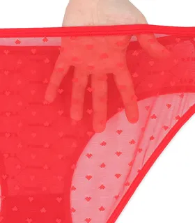ست دو شورت و سوتین توری فنردار هارنس ژوبین کد 1368 طرح Fenty