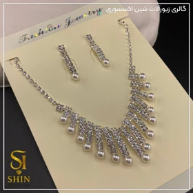 نیم ست نگینی کد nsn04