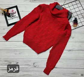 بلوز بافت زنانه یقه شل مدل مارپیچی