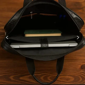 کیف اداری چرم طبیعی قفل دار