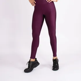لگ دیسکوتایت بادمجانی شاین آگی - Agi Disco Leggings Mürdüm