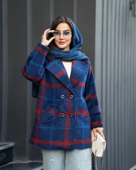 پالتو کتی چهارخونه کد 2222