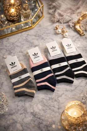 تولیدی جوراب مچی فانتزی اسپرت 12 جفتی فری سایز