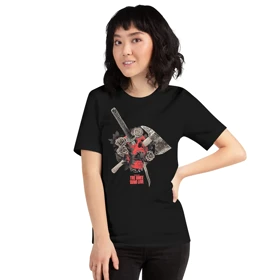 تیشرت واکینگ دد تیشرت THE WALKING DEAD طرح THE ONES WHO LIVE FLORAL SKULL