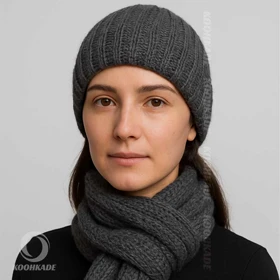 شال و کلاه بافت مدل N04