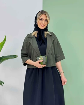 کت و پیراهن آستین پاکتی