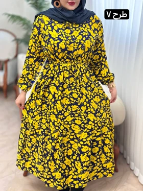 پیراهن نخی سارا 3125