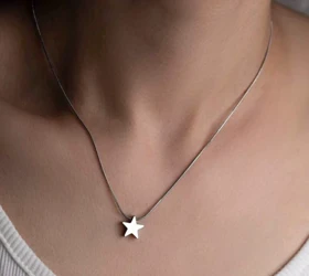 گردنبند مینیمال استیل