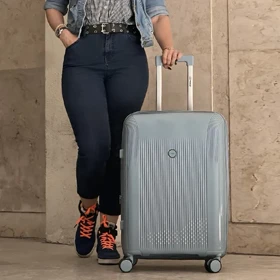 چمدان نشکن اسپید مدل SPEED-SPD964M MEDIUM سایز متوسط (زیتونی)