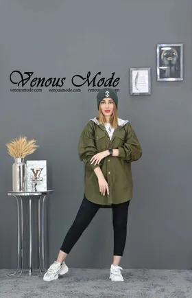 سویشرت مموری کلاهدار
