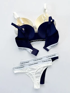 ست شورت بکلس و سوتین فنر دار کلوین کلاین Calvin Klein