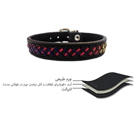 دستبند چرم وارک مدل آلما کد rb441
