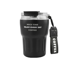 تراول ماگ دو حالته مدل Coffee First ظرفیت 0.28 لیتر (مشکی)