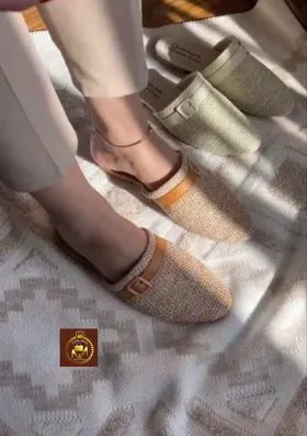 بابت صندل کنفی زنانه A16