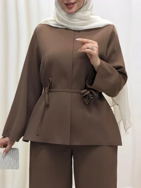 4040- کت و شلوار مزونی نیل