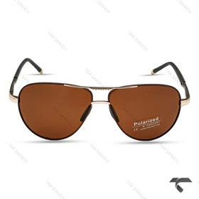عینک پورشه دیزاین مردانه P1090-2 پلاریزه قهوه ای Cartier-9987-G