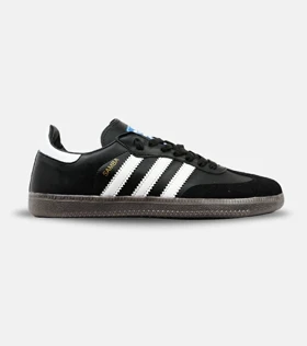 کفش کتانی مردانه و زنانه مشکی قهوه ای ADIDAS Samba