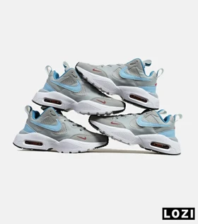 کفش کتانی مردانه و زنانه طوسی آبی NIKE air max intrlk lite
