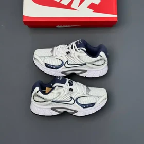 کفش نایک وی فایو کی ران سفید سرمه ای Nike V5K Run White Navy
