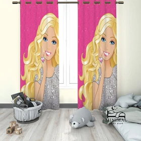 پرده کودک طرح کارتونی مدل W4870