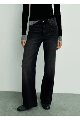 شلوار جین زنانه اورجینال منگو mango