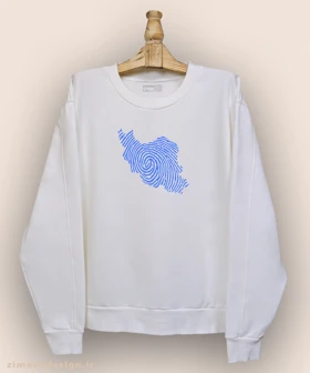 دورس مردانه و زنانه طرح نقشه ایران با اثر انگشت