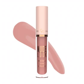 لیپ گلاس مایع گلدن رز ,مدل Nude Look Natural Shine رنگ Pinky Nude شماره 02 – 4.5 میلی‌لیتر