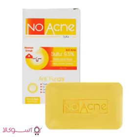 صابون ضد قارچ گوگرد نو آکنه مدل sulfur 9.5% وزن 100 گرم