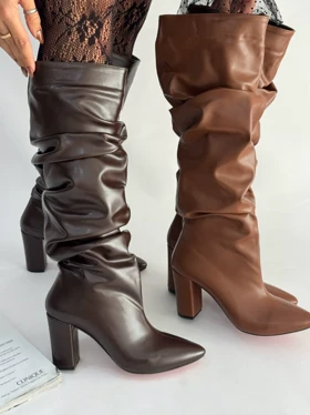 بوت پاشنه چروک مکس 4262