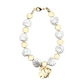 دستبند زنانه مدل ماهی صدفی