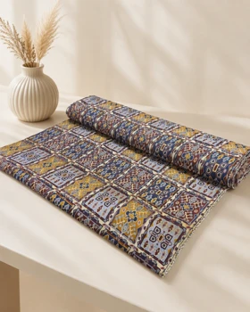 پارچه زیر سفرهای ژاکارد عرض 2 متر - فروش متری کد d-268