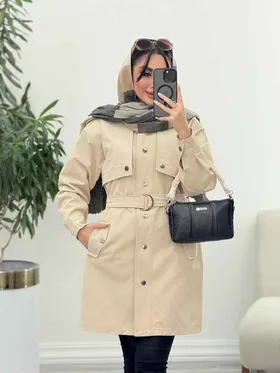 بارانی ژیله دار سپیدار