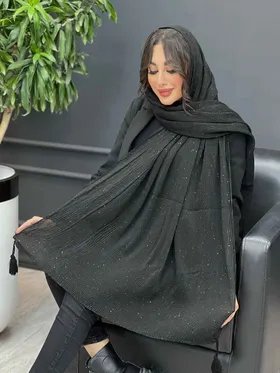 شال پلیسه شاین دار