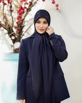 روسری دست دوز ساده ابریشم