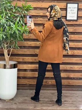 کت فوتر شش دکمه آمیتیس