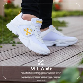 کفش مردانه مدل Off white(سفید)