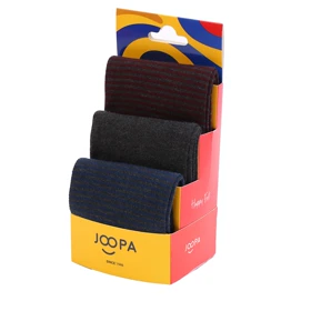 جوراب جوپا ساق‌دار مردانه باندل 3تایی